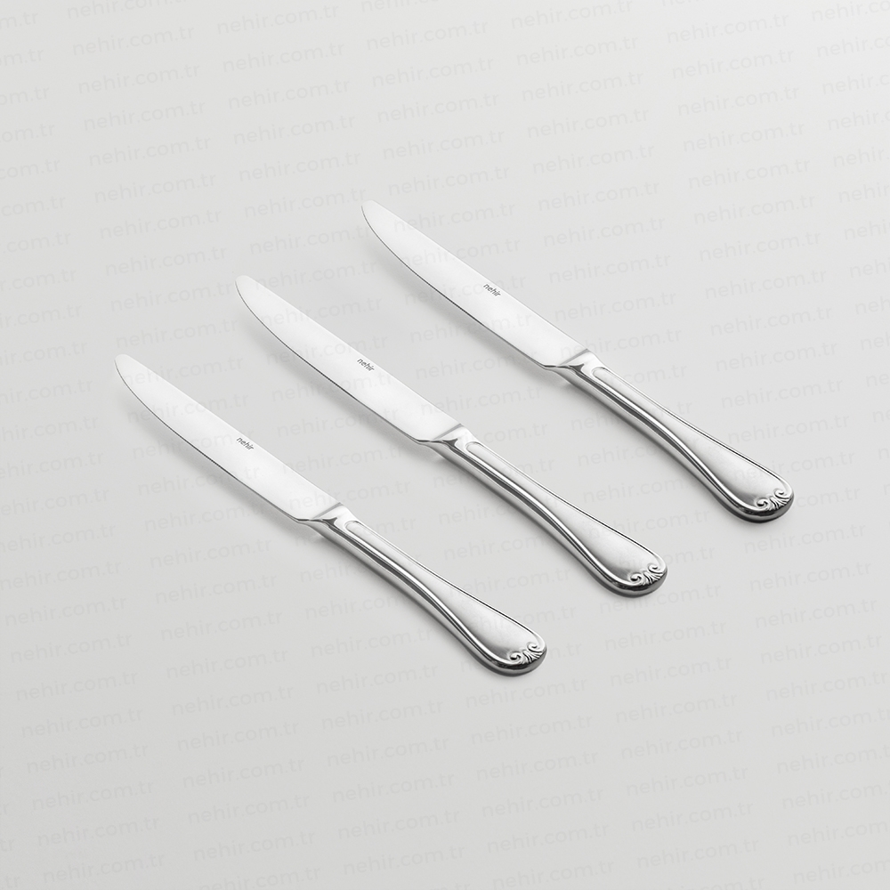 12  PIECES MONACO SANDBLAST TABLE KNIFE