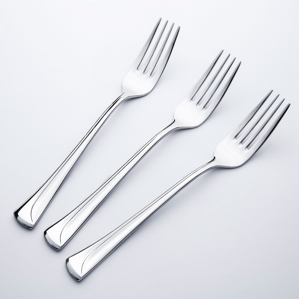12  PIECES MAKSİ MIRROR FINISH TABLE FORK